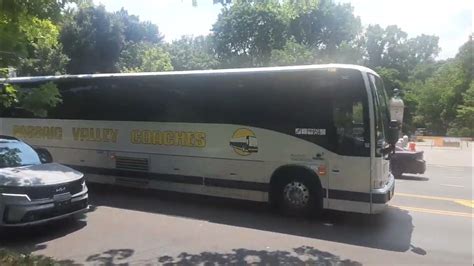 Prevost X3 45 Passaic Valley Coaches Bus Is Busy Golden Hyronin 2022 Youtube