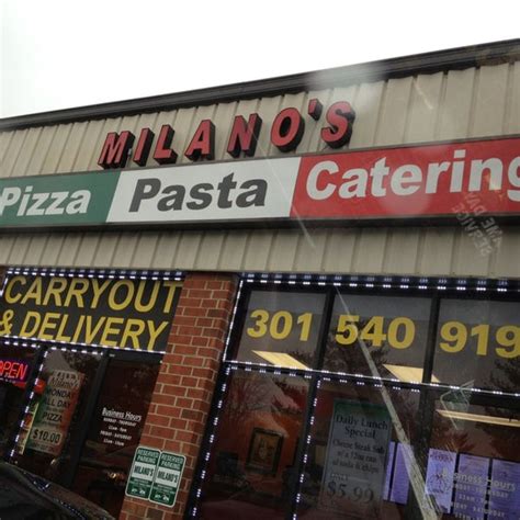 Milanos Pizza And Pasta Pizza Place In Germantown