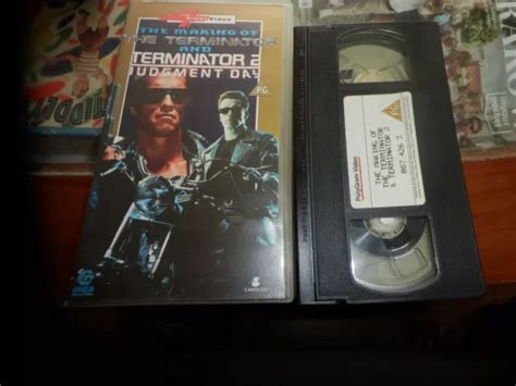 The Making Of Terminator Judgement Day Vhs Video Tape Special