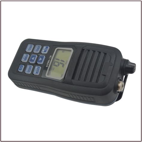 Icom Ic M24 Waterproof Ipx7 Submersible Ic M24 Float N Flash Marine Radio Digital Mobile Radio