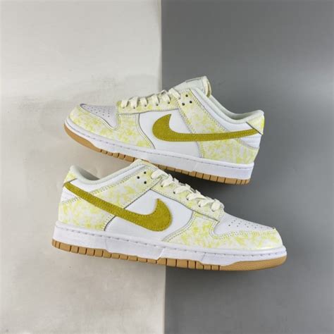 Nike Dunk Low Yellow Strike White Dm9467 700 For Sale The Sole Line