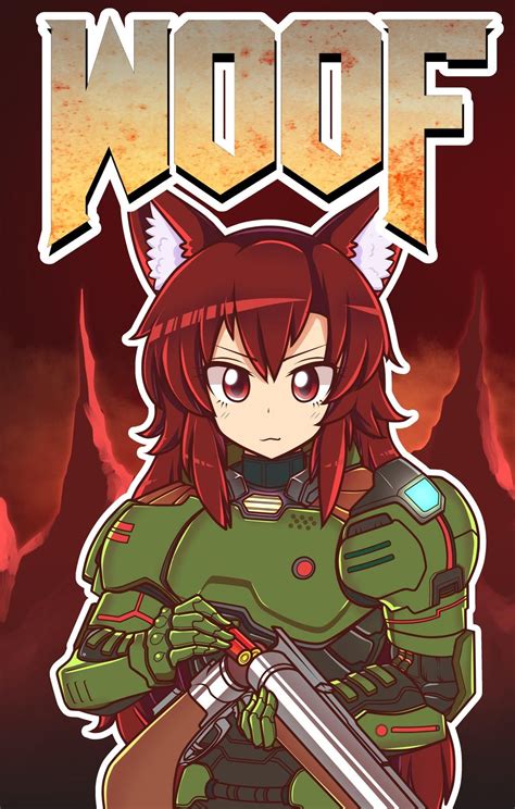 Doom Woof By Majormilk Touhou Project 東方project Doom Demons