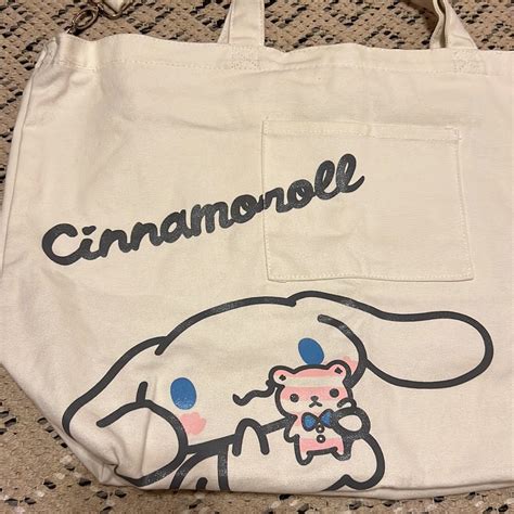 Nwot 2001, 2020 Sanrio Cinnamoroll Large Two Way Canv… - Gem