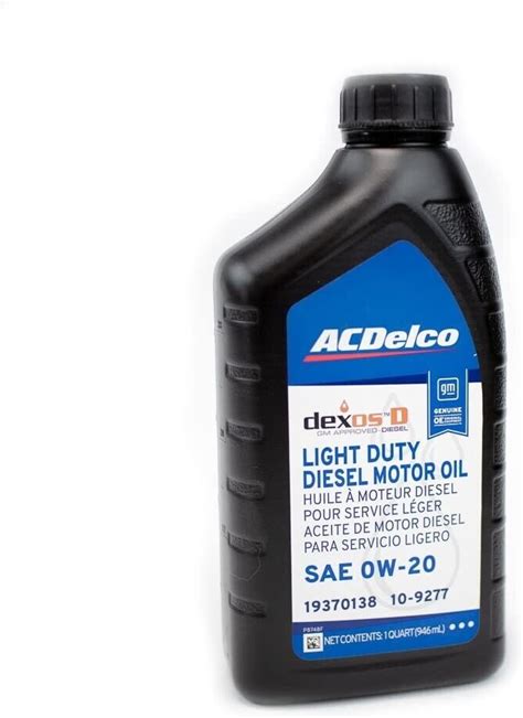 Aceite Ac Delco 30l Lm2 Duramax DiÉsel 0w 20 Dexos D Aprobado 19370138