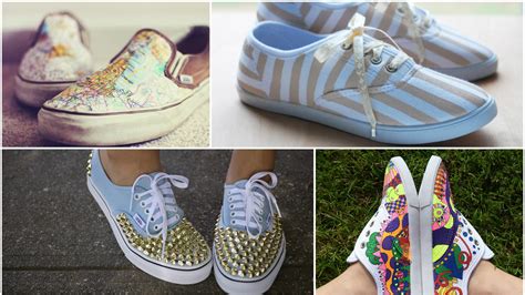 Diy Designs To Spice Up A Pair Of Canvas Shoes Sheknows