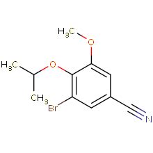 现货供应ChemShuttle3 bromo 4 isopropoxy 5 methoxybenzonitrile 纯度97