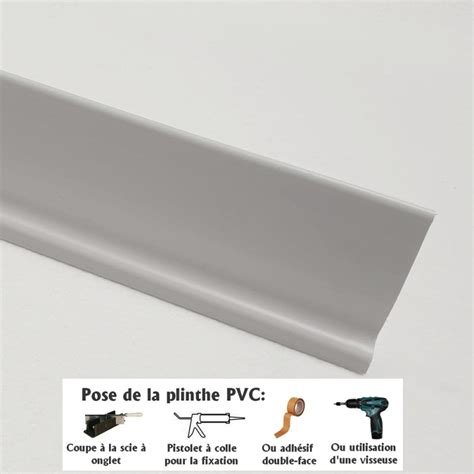 Plinthe Gris Plinthe Pvc Souple Plinthe Semi Rigide Pose Rapide