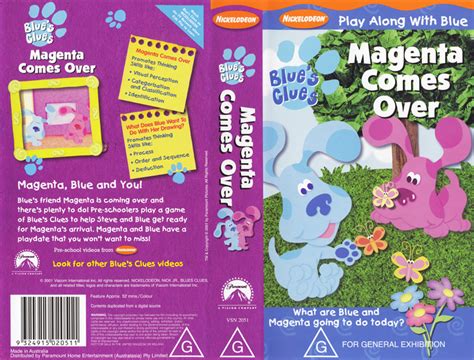 Image - MagentaComesOverAustralianRelease.jpg | Blue's Clues Wiki ...