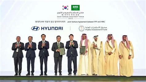 Hyundai investe meio bilhão de dólares em fábrica na Arábia Saudita