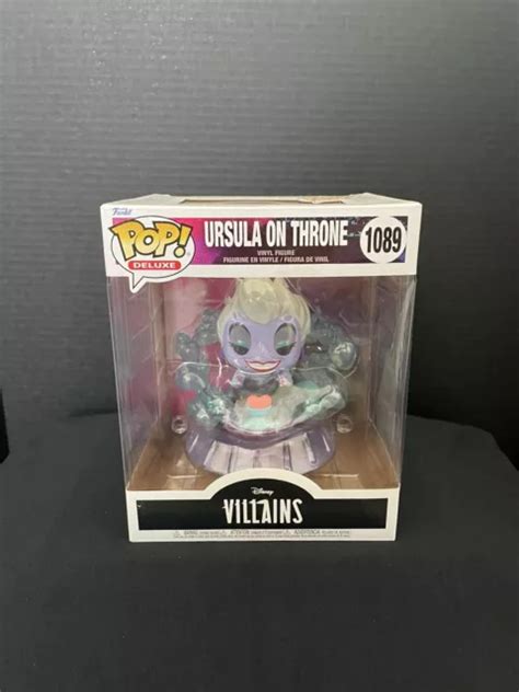 Funko Pop Deluxe Disney Villains Ursula On Throne Vinyl Figure