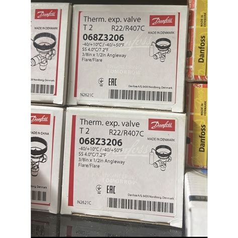 Jual Thermal Expansi Valve Danfoss Te Tx Z R R C