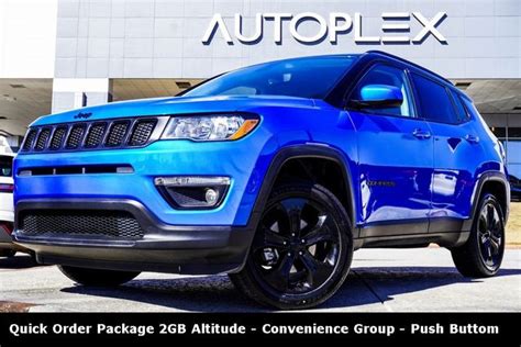 2021 Used Jeep Compass Latitude 4x4 At Grand Motorcars Marietta Ga Iid 22293872