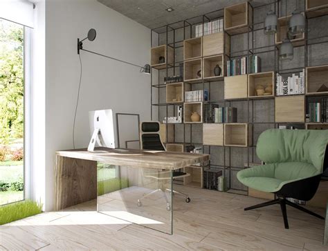 Colors in interior design office - 65 photo