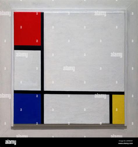 Composition No Iv With Red Blue And Yellow Piet Mondrian