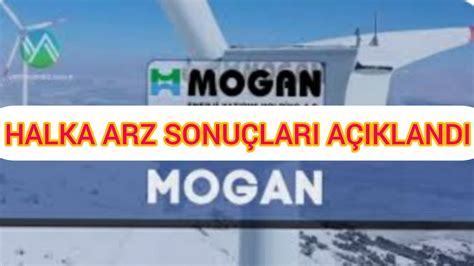 MOGAN ENERJİ HALKA ARZ SONUÇLARI halkaarz borsa YouTube