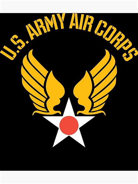 "U.S. Army Air Corps" Poster for Sale by Rkrubel09 | Redbubble