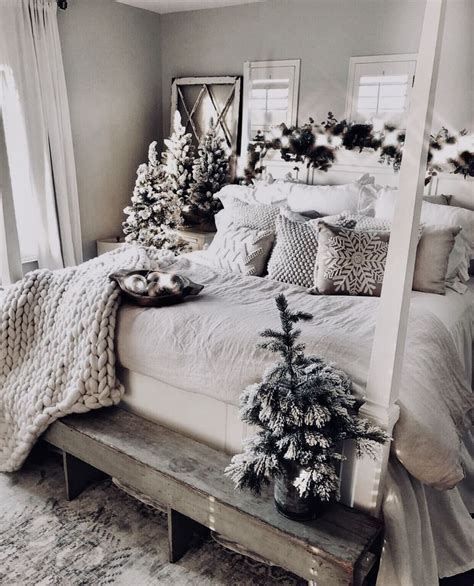 30 Cute And Cozy Christmas Bedroom Decor Ideas That Are Easy To Do Artofit