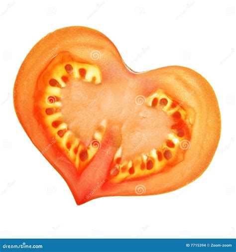 Tomato Heart Stock Photo Image Of Heart Cooking Organic