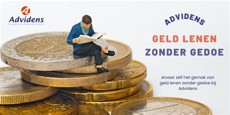 Geld Lenen Zonder Gedoe Bij Advidens Nieuw Snel