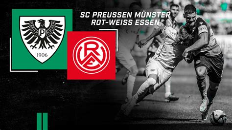 Heute LIVE SC Preußen Münster Rot Weiss Essen SC Preußen Münster