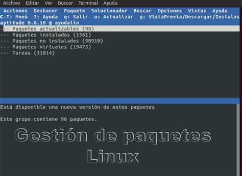 Cómo gestionar paquetes en Linux instalar desinstalar y compilar