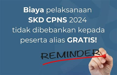 Perhatikan Ini Ketentuan Pelaksanaan Biaya Ujian Skd Cpns Cek