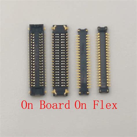 2Pcs LCD Display Screen Flex Cable FPC Connector Plug For Sony Xperia