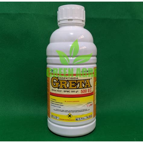 Jual Greta 500 Ec 1 Liter Insektisida Pembasmi Hama Wereng Walang Sengit Pada Tanaman Padi