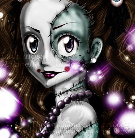 FT oc ~ Lilabelle Lacrimosa Halloween Creepy Doll by SophieScarlet on ...