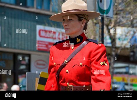 Female Canadian Mountie