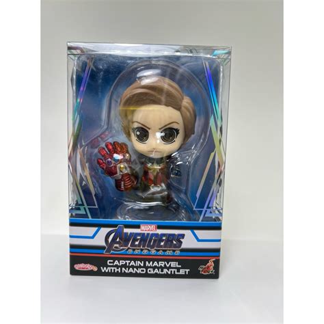 野獸國 Hot Toys COSBABY COSB 復仇者聯盟終局之戰 驚奇隊長 奈米手套 蝦皮購物