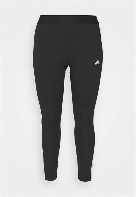 Adidas Sportswear Essentials 3 Stripes Leggings Trousers Black