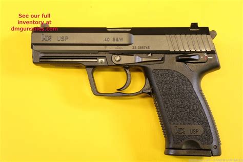 Hk Usp40 Sandw Variant 1 2 Mags And Box Semi Auto Pistols At Gunbroker