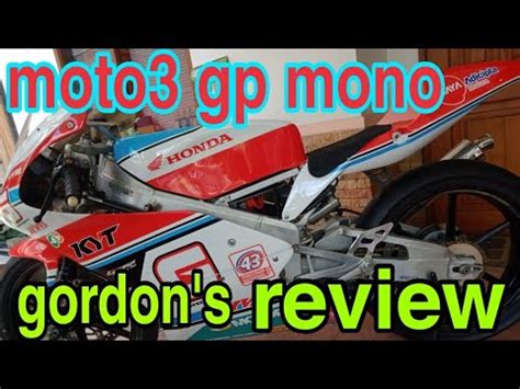 MOTO3 GP MONO REVIEW MOTOR KECIL TENAGA BESAR NGERI Part1 YouTube