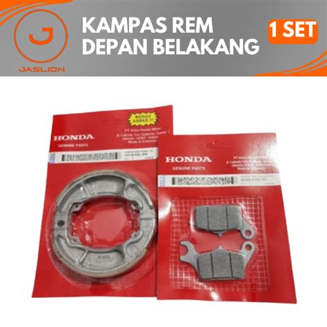 Kampas Rem Belakang Dispad Cakram Beat Scoopy Spacy Fi Esp Pop New