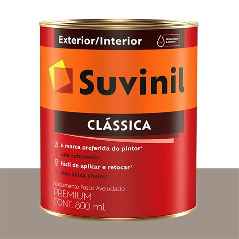 Tinta Clássica Fosca Suvinil Casca de Árvore 800 ml Loja Online SA Tintas