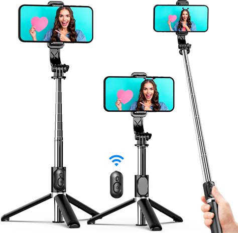 Selfie Stick Bluetooth Handy Tripod Stativ In Selfie Stange Aus