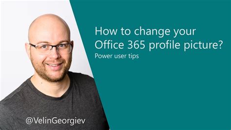 How To Change Your Office 365 Profile Picture YouTube