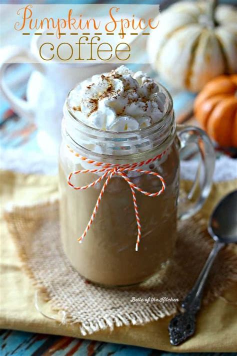 Pumpkin Spice Coffee - Belle of the Kitchen