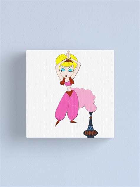 I Dream Of Jeannie Canvas Print For Sale By Gsunrise Redbubble