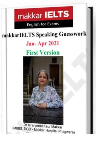 Makkar IELTS Speaking Guesswork May Aug 2021 دنیای زبان