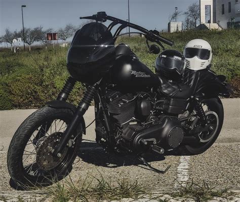 Moto Passe Une Bonne Journ E Du Portugal Fxdb Dyna Harley