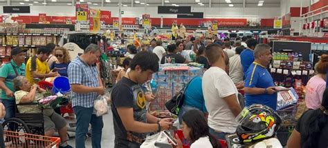 Empiezan las compras de pánico en México ante llegada de Beryl VIDEO