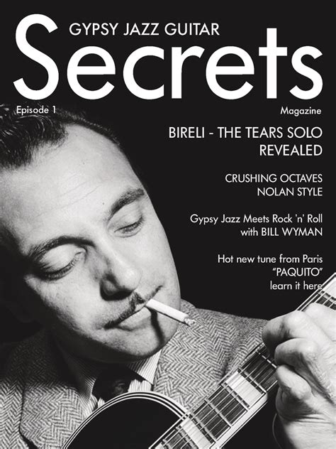 German Gypsy Jazz Virtuoso Joscho Stephan Featured In Gypsy Jazz Guitar Secrets Magazine