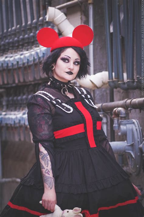 Placebo Red And Black Gothic Nurse Dress — Gloomth