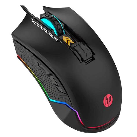 Mouse Hp Gaming G360 Iluminación Led Rgb 6400dpi 6 Botones Programables