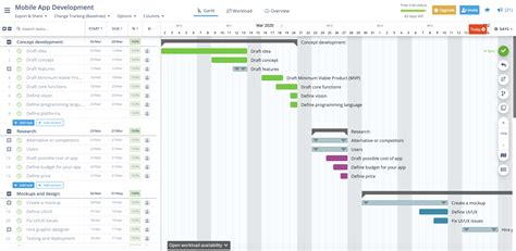 App Development Plan Template