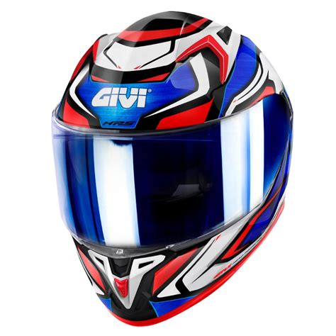 Casco Givi 50 9 Atomic White Blue Red V2Cascos