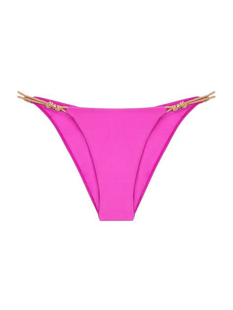 VIX PAULA HERMANNY Gi String Bikini Bottom Pink Editorialist