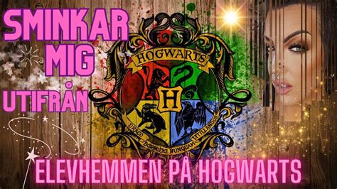 Sminkar mig utifrån Hogwarts elevhem Harry Potter smink YouTube